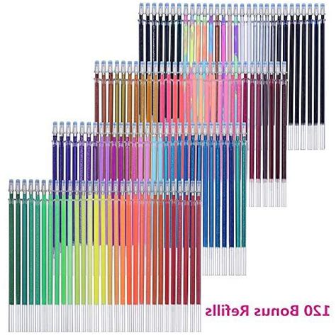 Tanmit 240 Gel Pens Set 120 Colored Gel