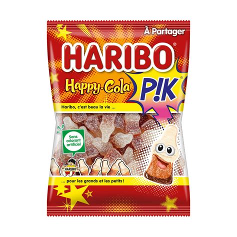 Bonbons happy cola pik HARIBO le paquet de 200g à Prix Carrefour