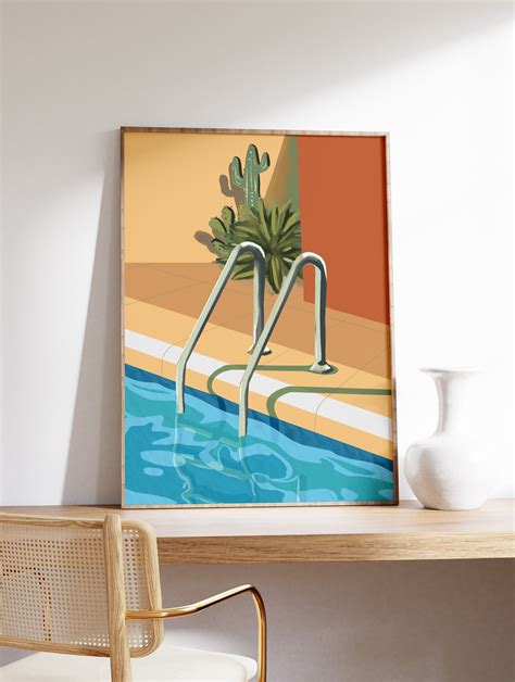 Swimming Pool Wall Art Swimming Art Print Swimming Poster - Etsy