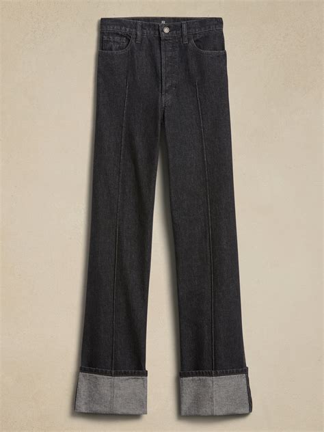 The Pintuck Jean Banana Republic