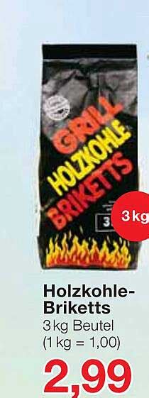 Holzkohle Briketts Angebot Bei Jawoll