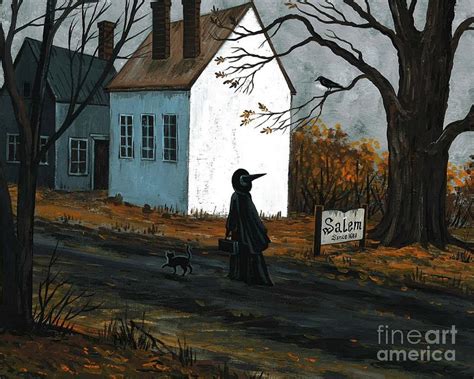 Salem Painting By Margaryta Yermolayeva Fine Art America