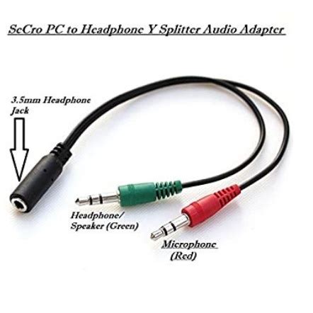 Jual Splitter Jack Audio Mm Female Ke Dual Mm Male Hifi Mic Hear