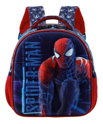 Mini Mochila D Marvel Spider Man Xeryus Parcelamento Sem Juros