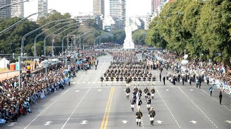 Desfile Militar Por El 9 De Julio Hora Recorrido Y Cortes De Calles