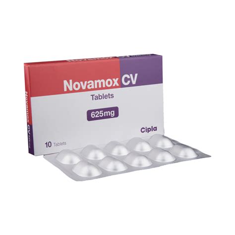 Novamox Cv Mg Tablet View Uses Side Effects Price And Substitutes