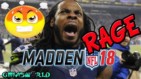 Madden 18 GmiasWorld Rage Compilation YouTube