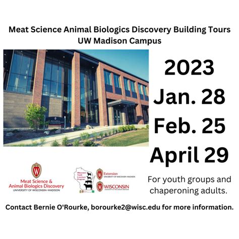 Uw Madison Meat Science Building Tours Wisconsin Youth Livestock Program