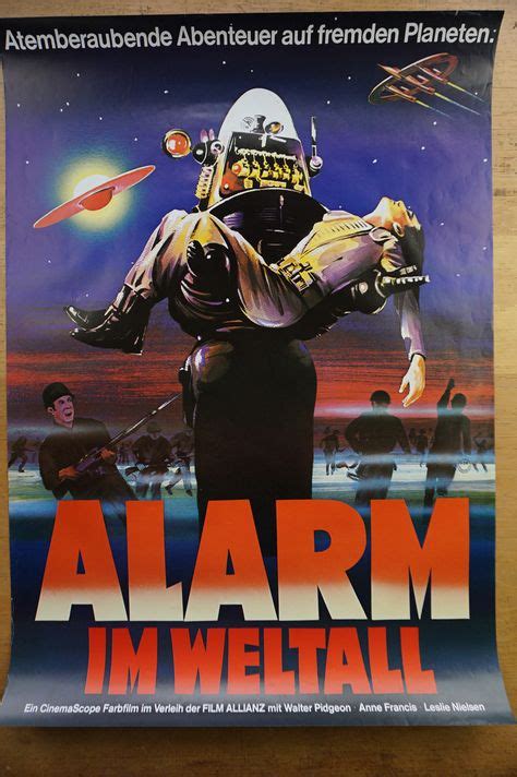 Alarm Im Weltall Original One Sheet Poster Movie Cimema Movie