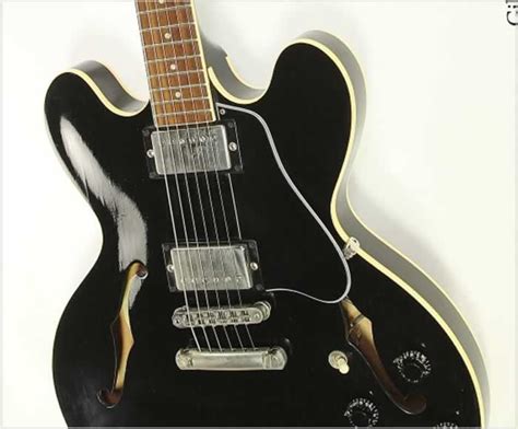 Gibson Es 335 Thinline Archtop Electric Black 1988