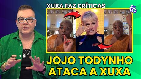 JOJO TODYNHO REBATE CRÍTICAS E ATACA XUXA Felipeh Campos YouTube