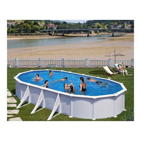 Piscina Gre Starpool Oval Cm Altura Contra Fortes Outlet