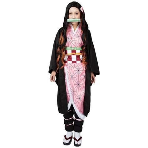 Demon Slayer Kimetsu No Yaiba Kamado Nezuko Cosplay Costume Mp