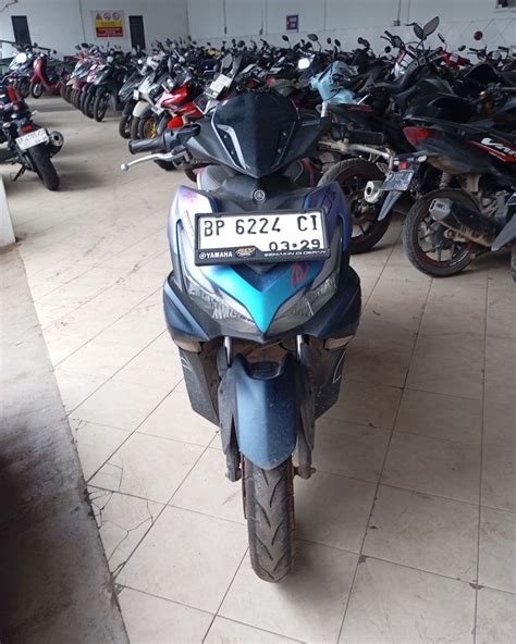 Lelang Motor YAMAHA AEROX 155 155 2024 BIRU JAKARTA TIPAR