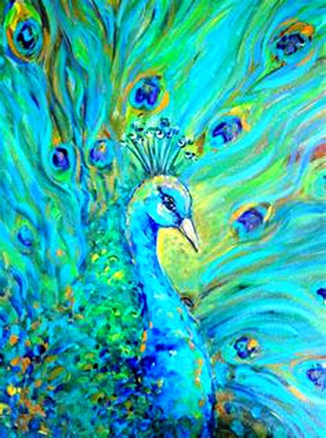 Pin By Almadiana Silva Amado On Peacock Colors Art Painting Artwork