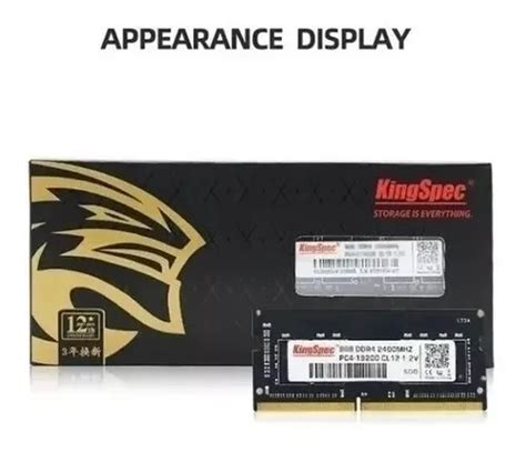 Memória Ddr4 Kingspec 16gb 3200 Mhz Para Notebook Parcelamento sem juros