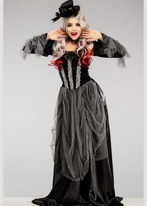 Womens Gothic Victorian Vampire Lady Costume Ubicaciondepersonas Cdmx