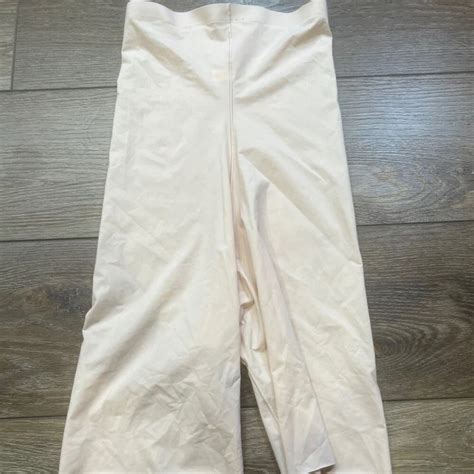 SPANX THINTASTIC High Waisted Mid Thigh Short Nude Sz S Shapewear PicClick UK