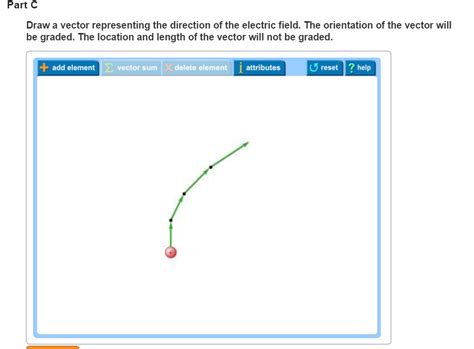 Solved Electric Field Vector Drawing Each of the four parts | Chegg.com