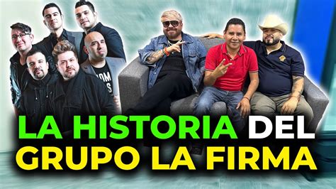 La historia del grupo LA FIRMA Nos contaron cómo fueron sus inicios