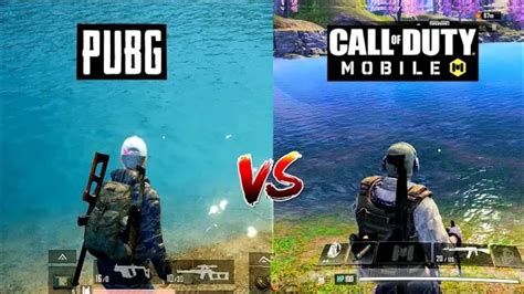 Pubg Mobile VS Call of Duty Mobile Comparação tradução YouTube