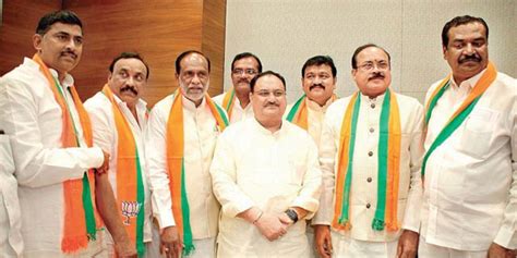 Telangana Tdp Congress Leaders Join Bjp