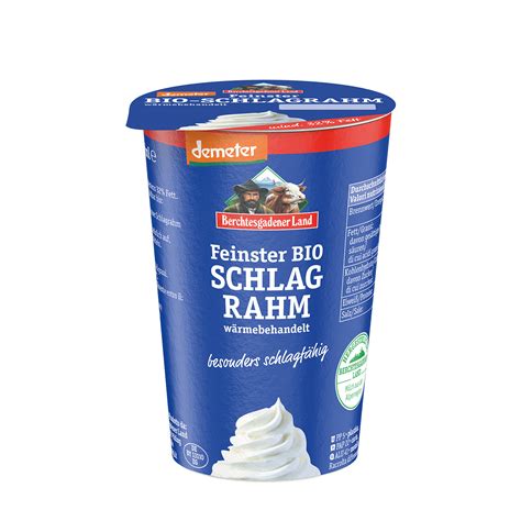 200 G Becher Feinster Bio Schlagrahm Schlagrahm Rahm Sahne