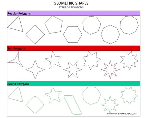 Geometric Shapes Worksheets | Free To Print - Worksheets Library