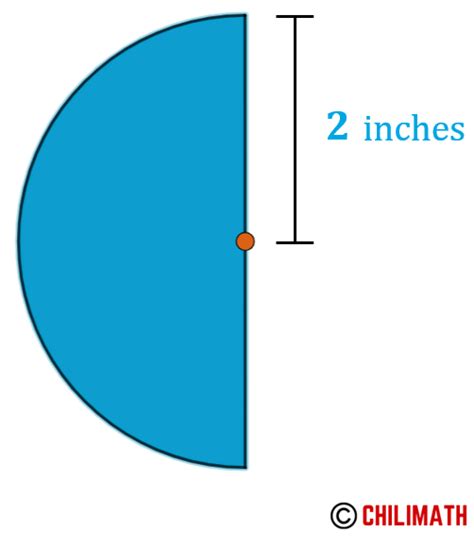 Area of Semicircle - Definition, Formula & Examples | ChiliMath