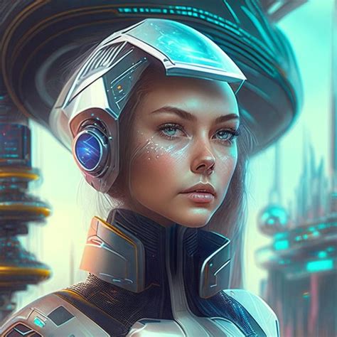 Futuristic Sci Fi Russian Girl By Pickgameru On Deviantart