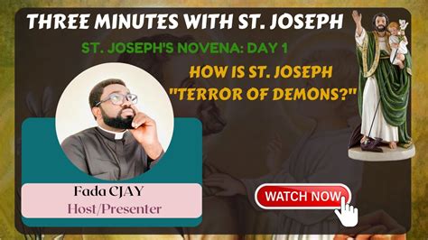 How Is St Joseph Terror Of Demons Minutes With Saint Joseph