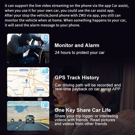 3 Camera Car Dash Cams WIth WiFi GPS Tracking - Gadget Electronics