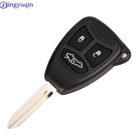 Jingyuqin Buttons Remote Car Key Shell Case Fob For Dodge Jeep