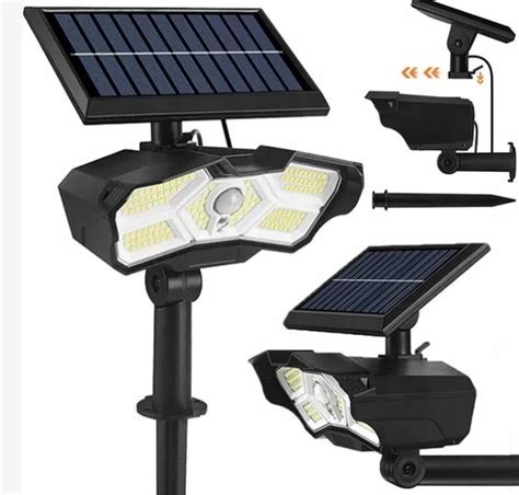 Lampa Solarna Z Czujnikiem Ruchu Led Z Pilotem Kxk L Cena