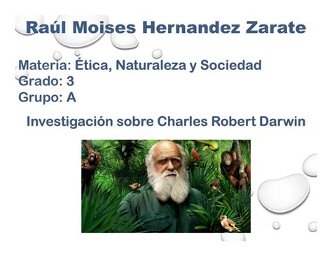 Charles Darwin Wendy Udocz