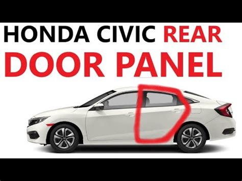 How To Remove Rear Door Panel On Honda Civic