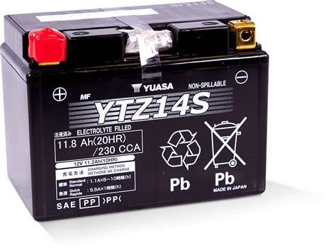 Yuasa Ytz Series Agm Battery Ph N Ph I C Quy Nh P Kh U