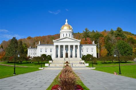 State Capitol Building In Montpelier Vermont Stock Photo Image Of