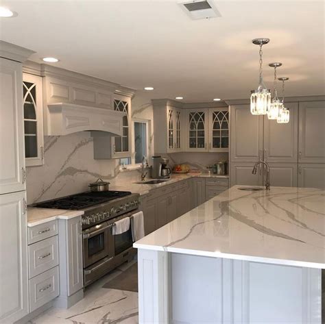 Lakeville Kitchen And Bath On Instagram “beautiful Use Of Crystalcabinets And Cambriasurfaces