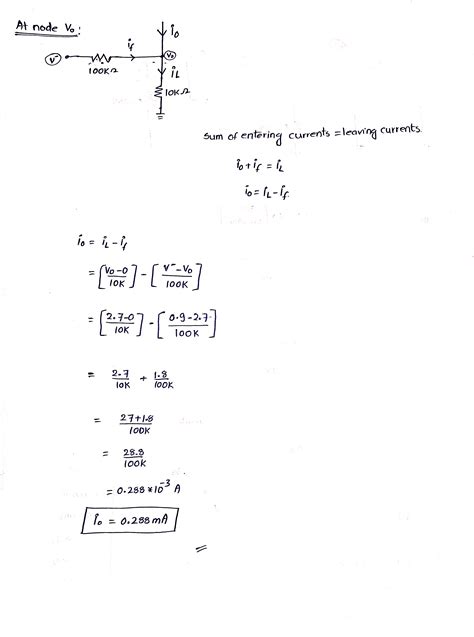 Solved Problem 4 30 Points Find Vo And Io Answers 27v