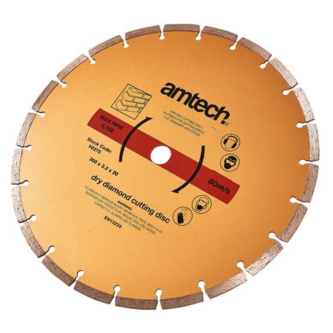 300mm Segmented Diamond Cutting Disc Amtech