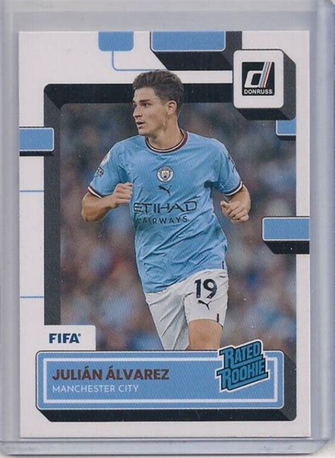 2X 2022 23 Panini Donruss FIFA Julian Alvarez RC EBay