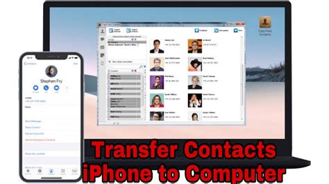 How To Transfer Contacts From Iphone To Computer How To Import Icloud