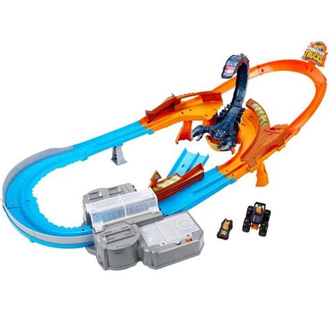 Pista Escorpião Hot Wheels - Hot Wheels Monster Truck Pista Escape Do Escorpião GNB05 - Mattel ...