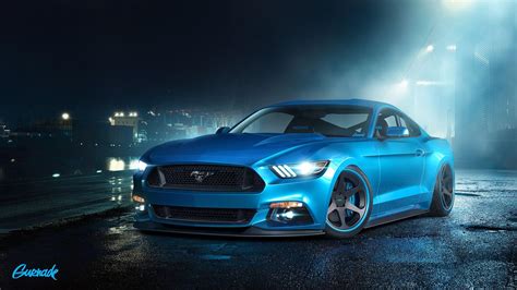 Blue Ford Mustang Wallpapers - Top Free Blue Ford Mustang Backgrounds - WallpaperAccess