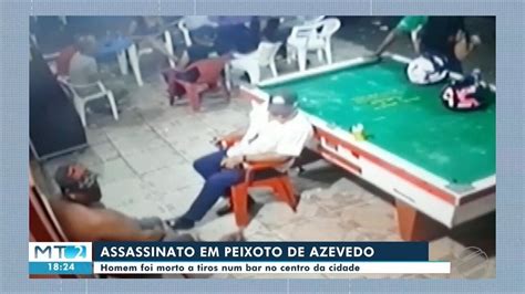 Homem é Executado Em Bar Em Peixoto De Azevedo G1 Mato Grosso