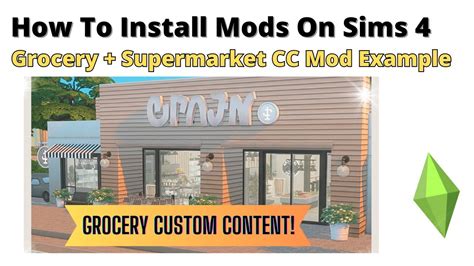 How To Install Grocery Supermarket CC Mod For Sims 4 2023