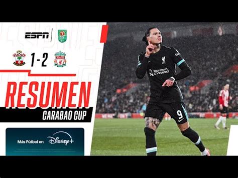 Liverpool Vs Southampton Resultado Resumen Y Goles Del Partido