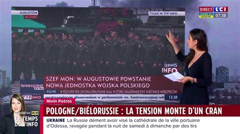 Pologne Bi Lorussie La Tension Monte D Un Cran Nivin Potros Sur Lci