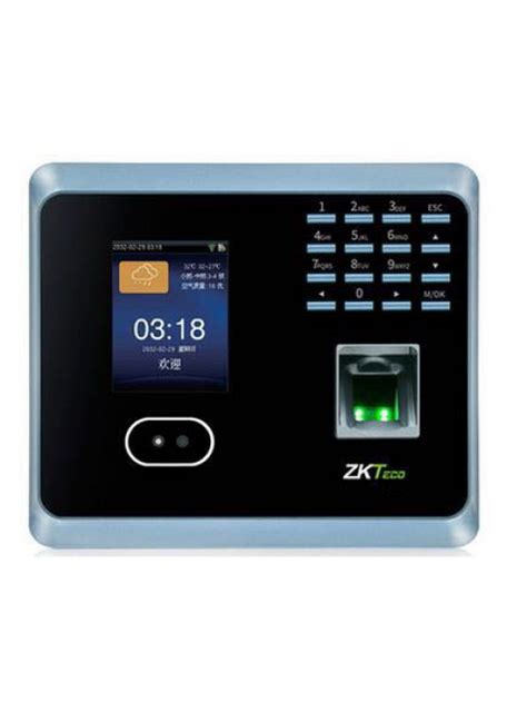 Zkteco Uf100 Biometric Face And Fingerprint Time Attendance System